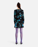 Vestido camisero - Negro - Mujer