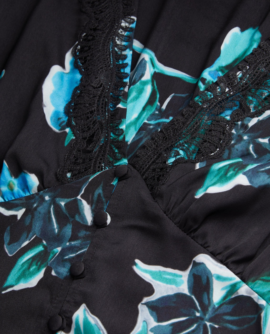 Shirt Dress - Black - Women