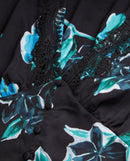 Vestido camisero - Negro - Mujer