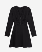 Skater Dress - Black - Women