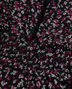 Skater Dress - Black And Pink - Women