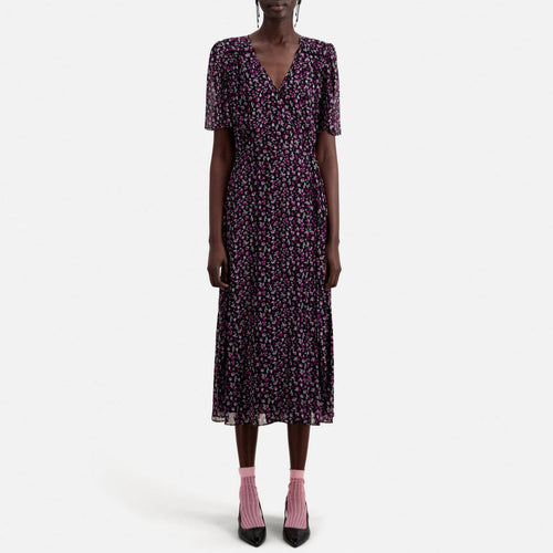 The Kooples - Robe Longue - Noir - Femme