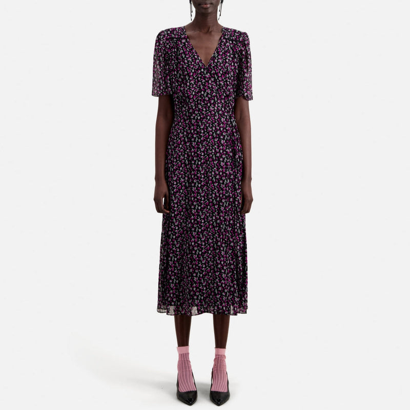 The Kooples - Vestido largo - Negro - Mujer