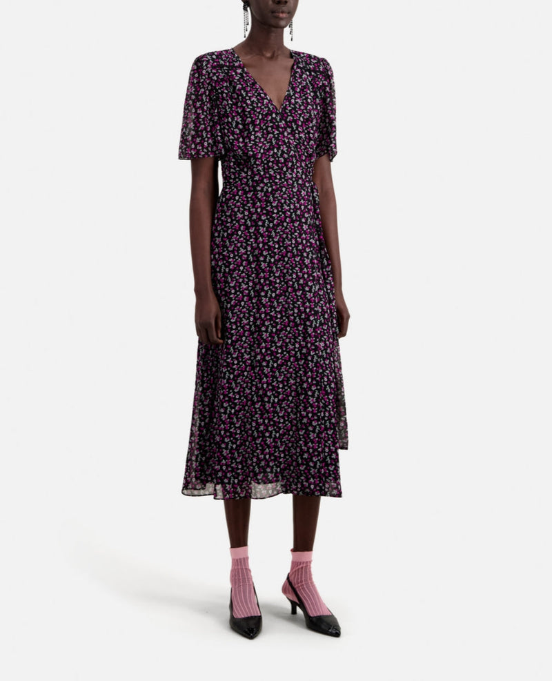 The Kooples - Vestido largo - Negro - Mujer