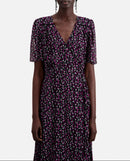 The Kooples - Vestido largo - Negro - Mujer