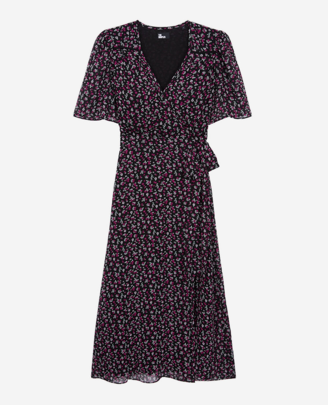 The Kooples - Vestido largo - Negro - Mujer