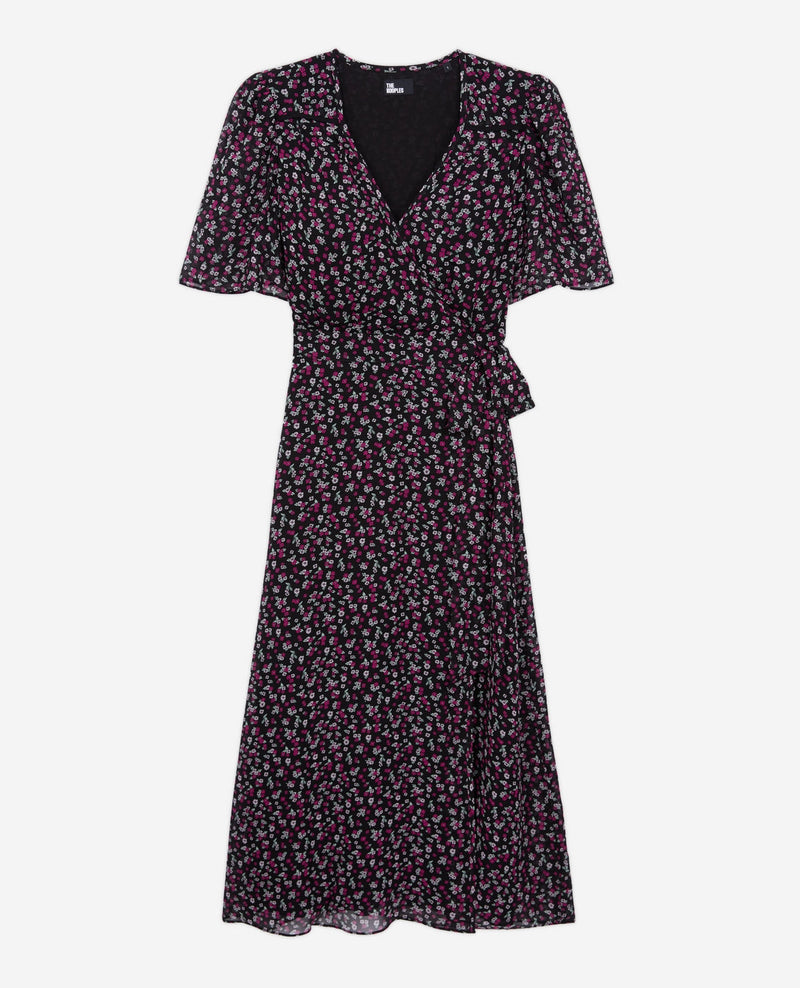 The Kooples - Vestido largo - Negro - Mujer