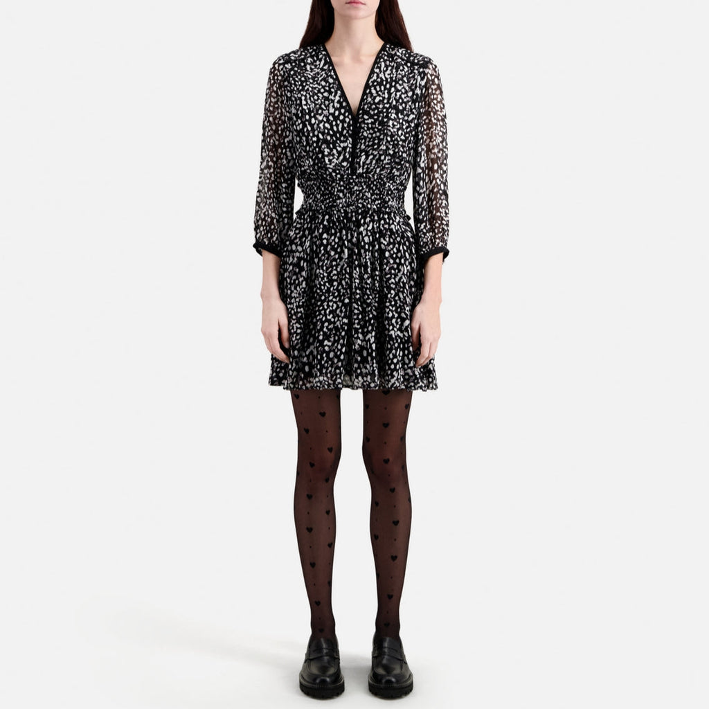 Skater Dress - Black - Women