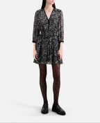 Skater Dress - Black - Women