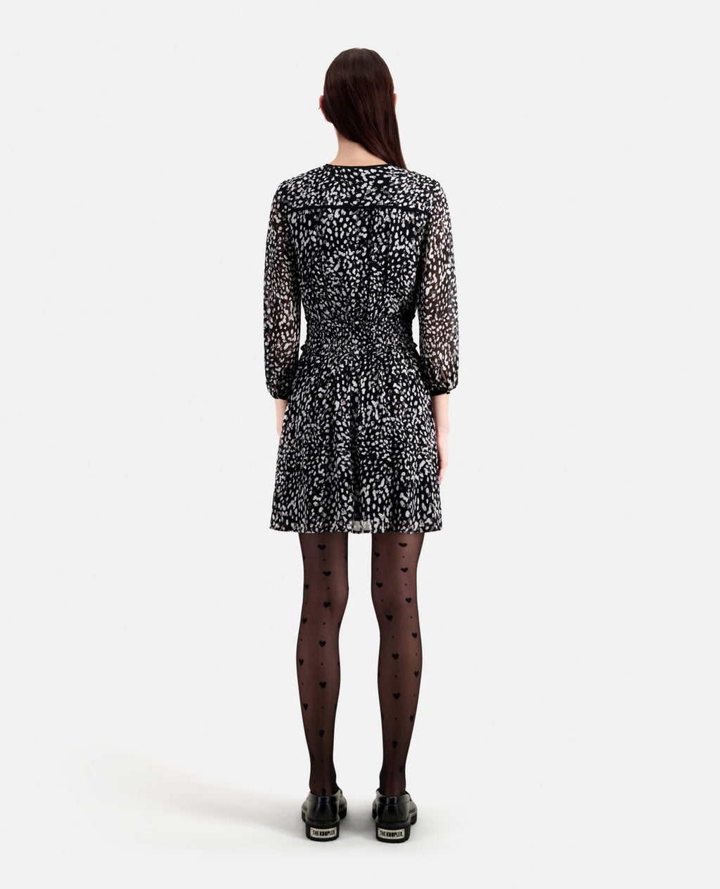 Skater Dress - Black - Women