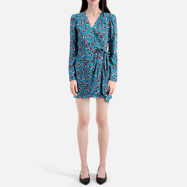Skater Dress - Blue - Women