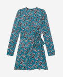 The Kooples - Robe Patineuse - Bleu - Femme