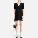 Vestido skater - Negro - Mujer