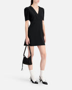 Skater Dress - Black - Women