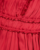 Vestido skater - Rojo - Mujer