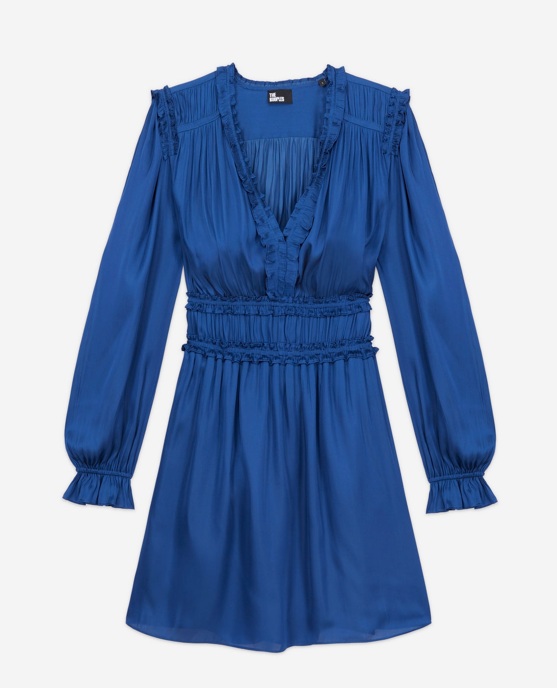 Short Pleated Dress - Women