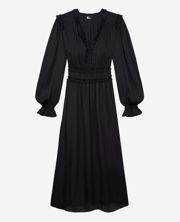 Long Dress - Black - Women