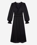 Vestido largo - Negro - Mujer