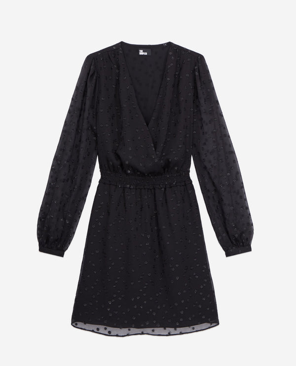 Skater Dress - Black - Women