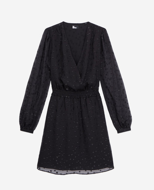 Vestido skater - Negro - Mujer