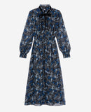 Vestido largo - Azul - Mujer