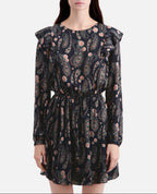 Skater Dress - Navy Blue - Women