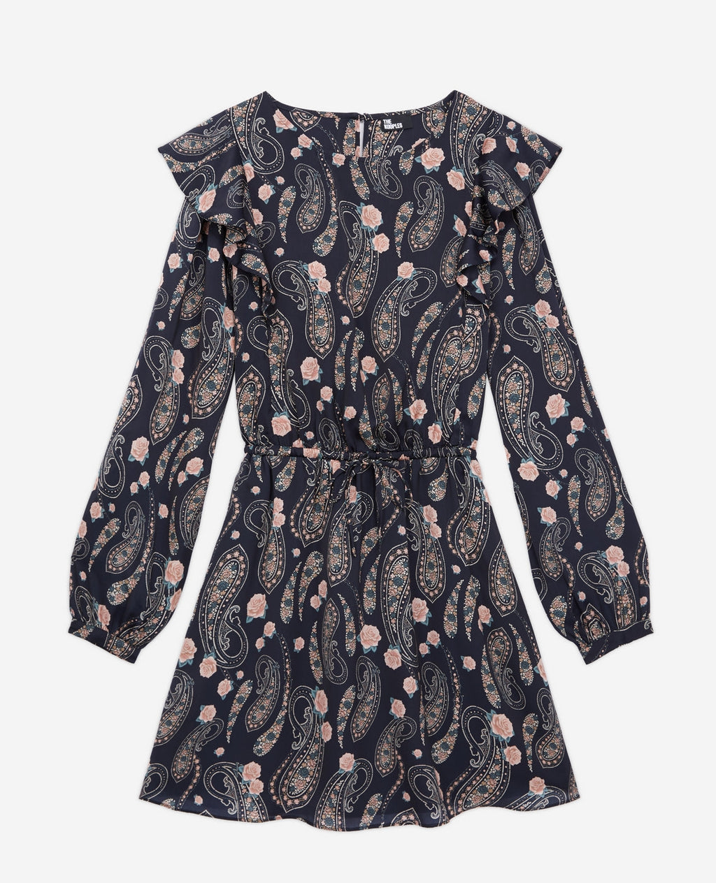 Skater Dress - Navy Blue - Women