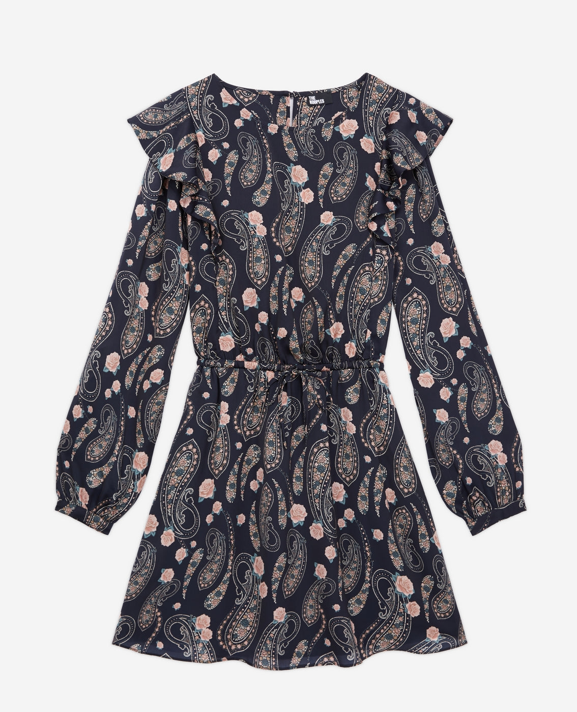 Skater Dress - Navy Blue - Women