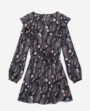 Vestido skater - Azul marino - Mujer