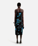 Vestido largo - Negro - Mujer