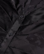 Shirt Dress - Black - Women