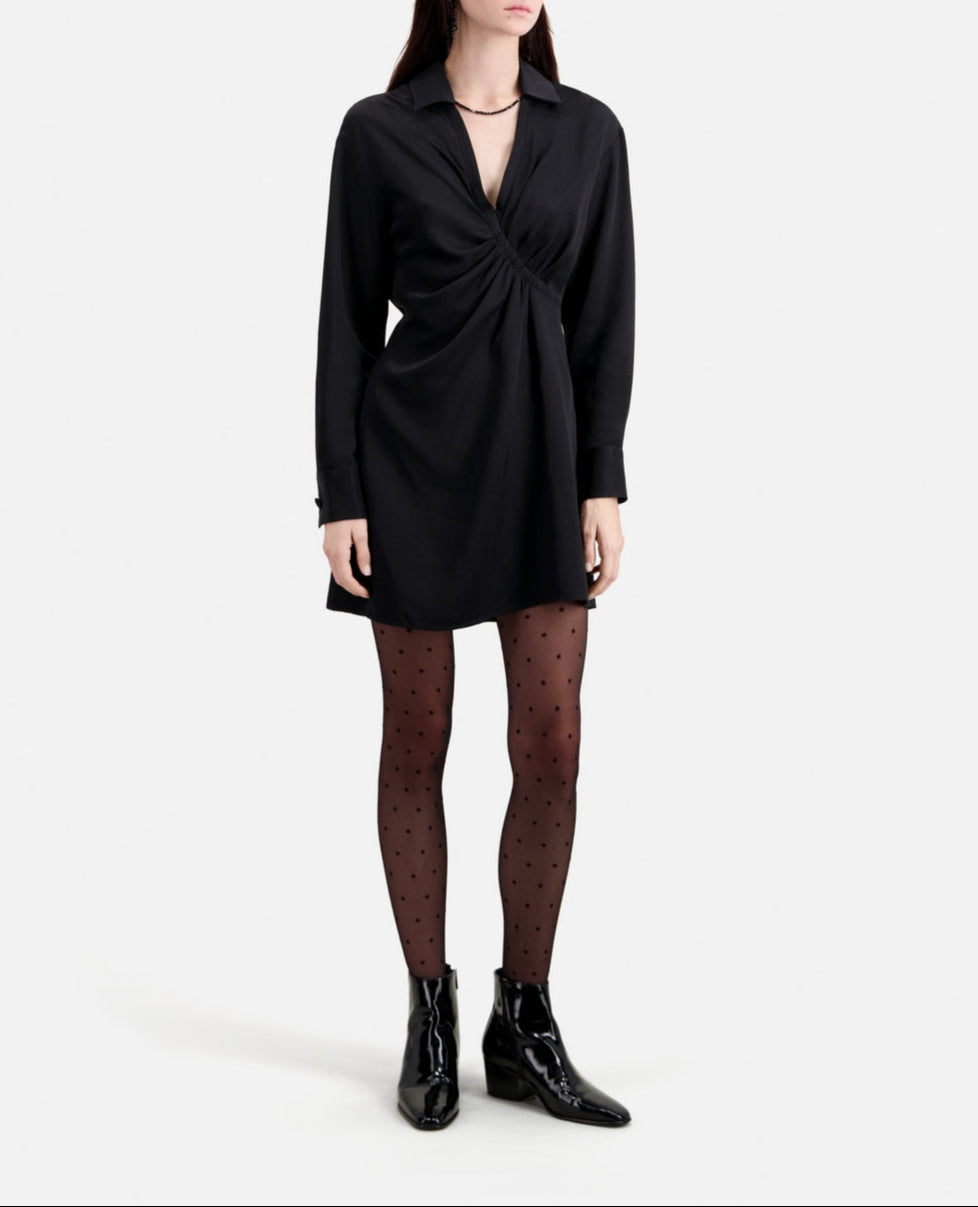 The Kooples - Robe Courte A Manches Longues - Femme