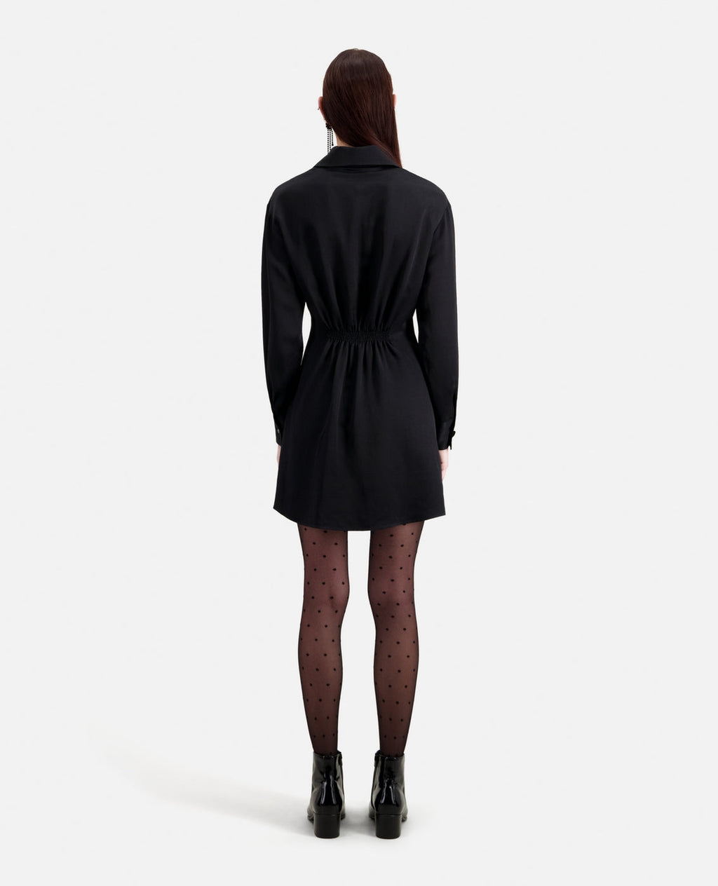 The Kooples - Robe Courte A Manches Longues - Femme