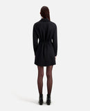 Vestido Corto Manga Larga - Mujer