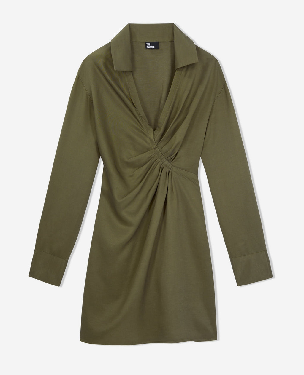 The Kooples - Vestido Corto De Manga Larga - Mujer