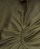 Vestido Corto Manga Larga - Mujer
