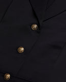 Shirt Dress - Black - Women