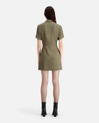 The Kooples - Vestido Camisero - Caqui - Mujer