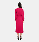 Robe Longue Nouee Manhce Longue