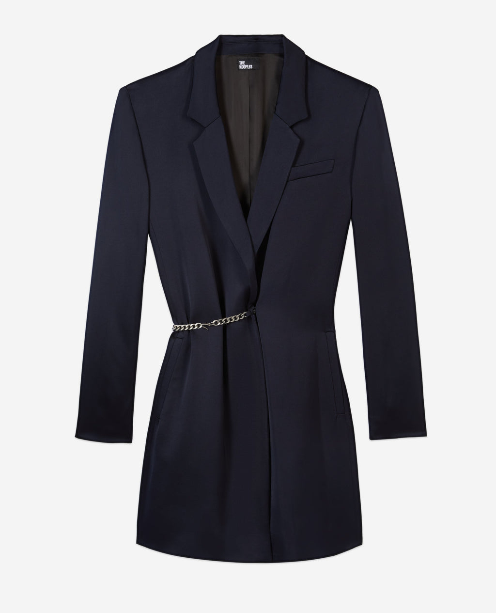 The Kooples - Fluid Suit Dress With Chain