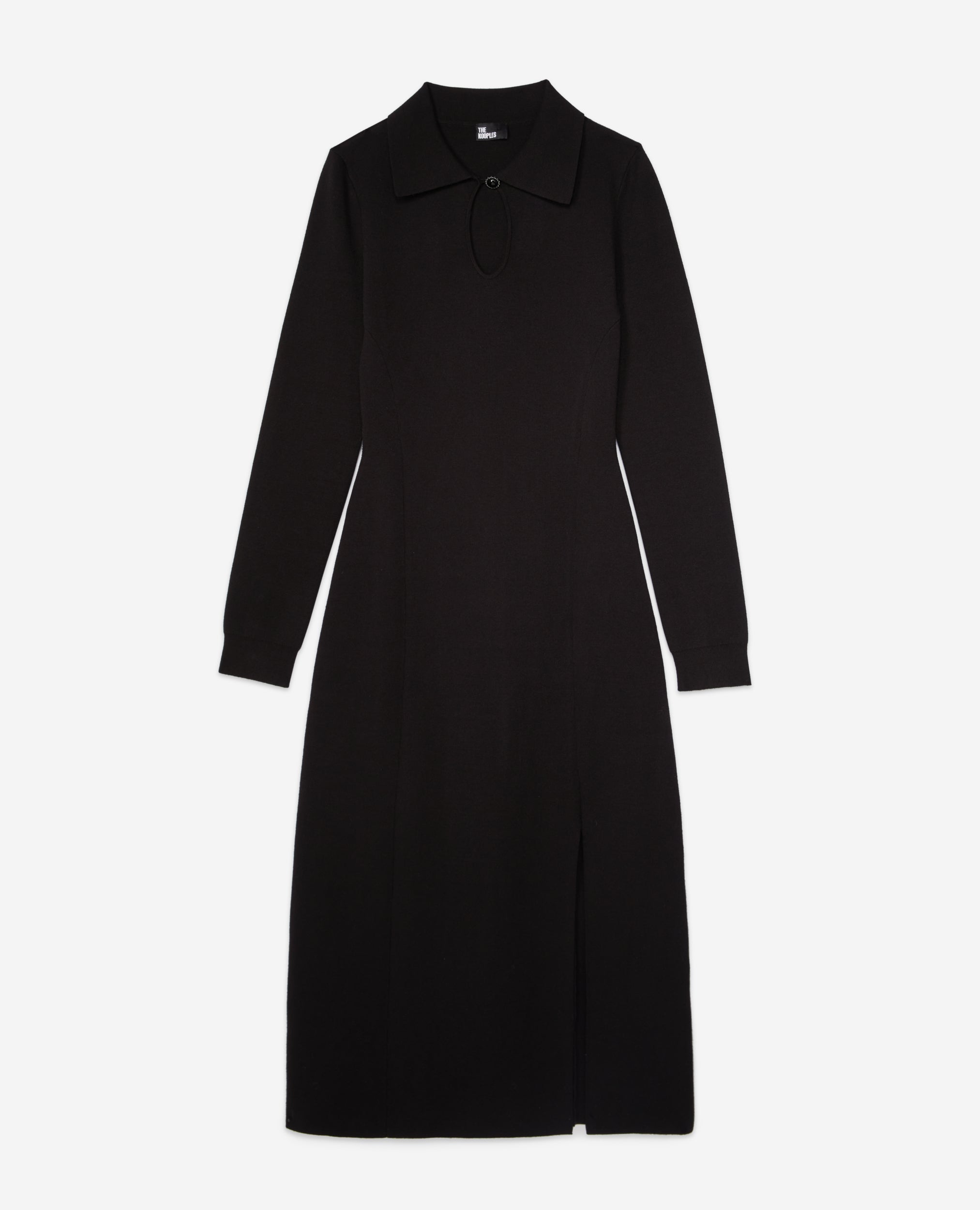 The Kooples - Long Dress With Teardrop Cutout