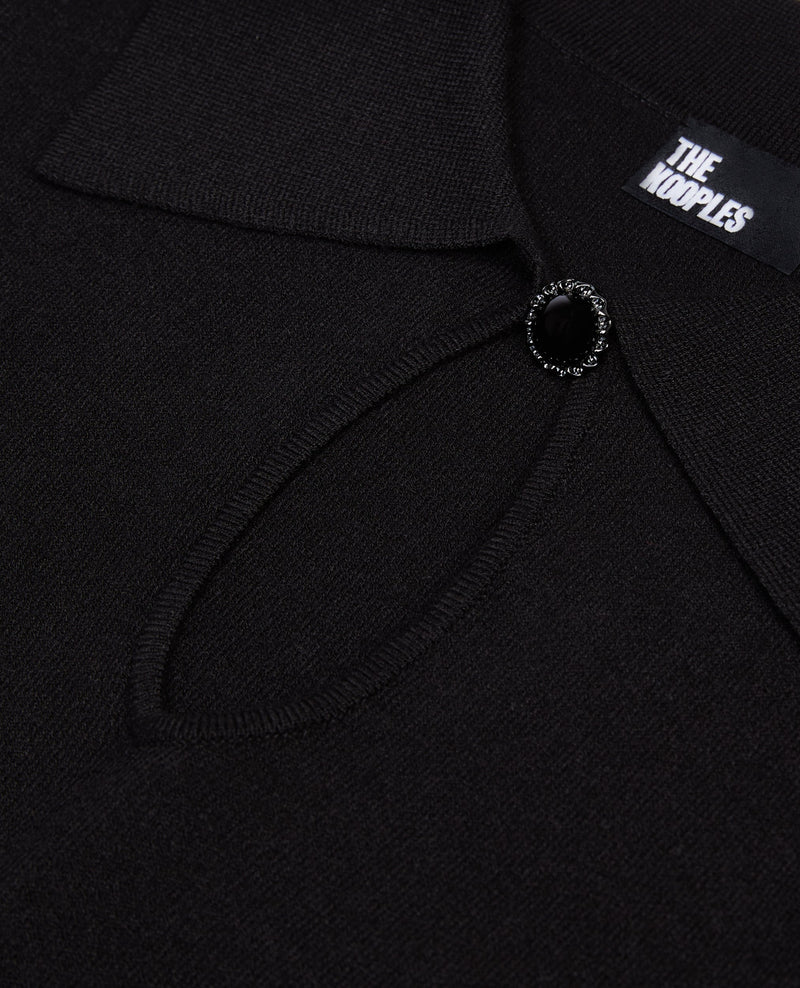 The Kooples - Robe Longue Et Decoupe Goutte