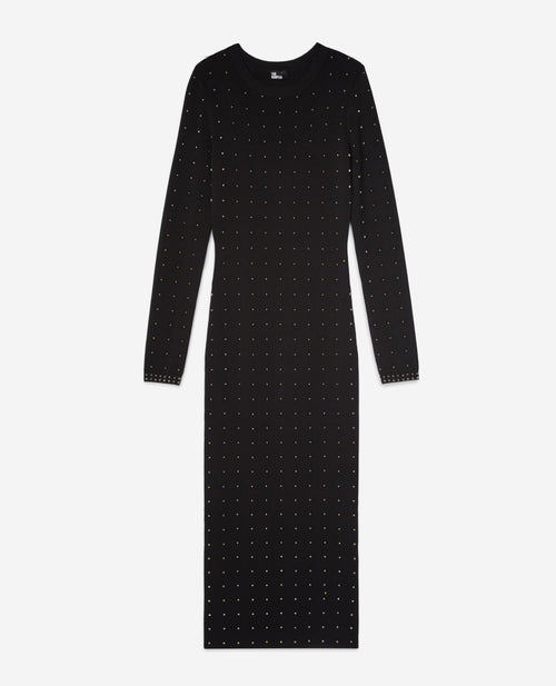 The Kooples - Robe Longue All Over Studs
