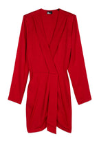 The Kooples - Robe Courte A Manches Longues Avec Zips Fantaisies