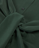 The Kooples - Robe Chemise Manches Longues En Soie Lavee Nouee