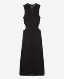 Robe Longue Details De Points Et Ouvertures Cotes