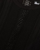 Robe Longue Details De Points Et Ouvertures Cotes