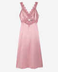 The Kooples - Robe Longue En Soie Avec Guipure