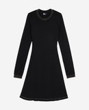 Robe Evasee Et Details De Studs