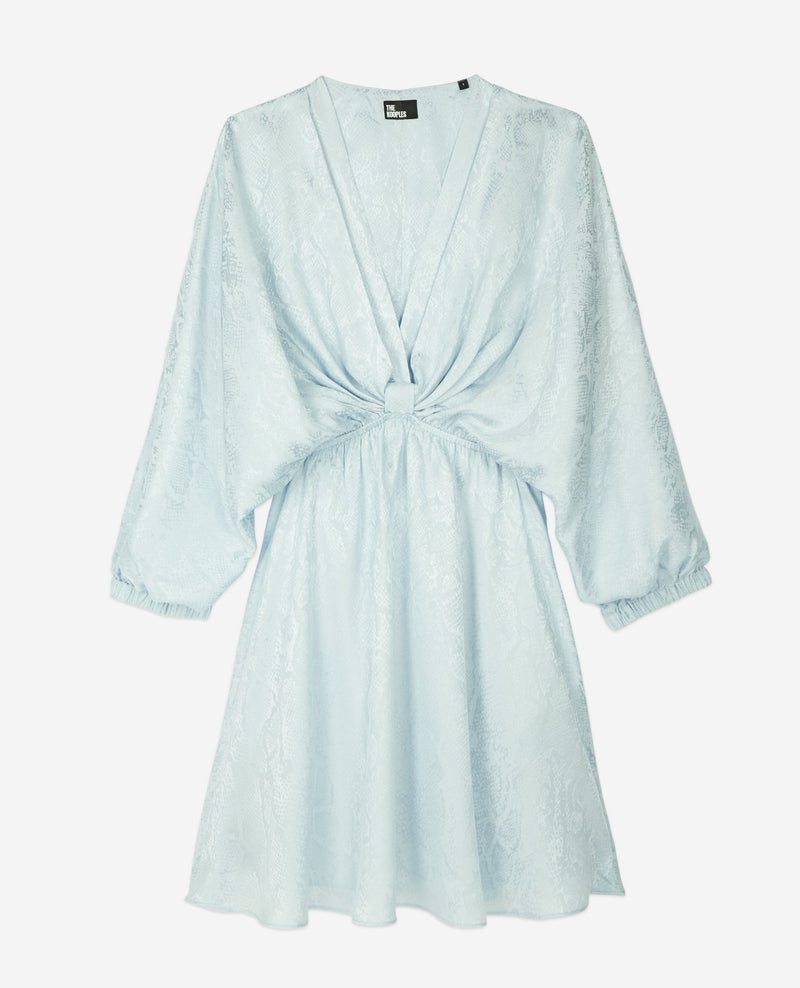 Robe Courte Manches 3/4 Resseree Taille